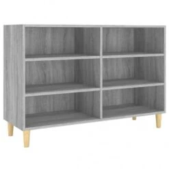 Sideboard Spanplatte V22 | VidaXL : Farbe - Grau Sonoma